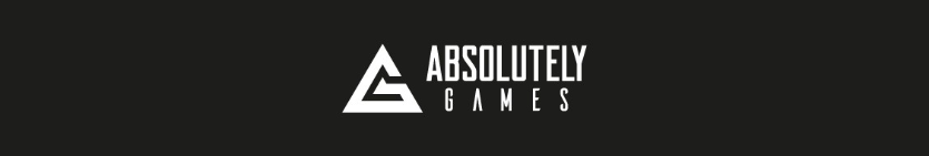 Absolutely Games company logo.